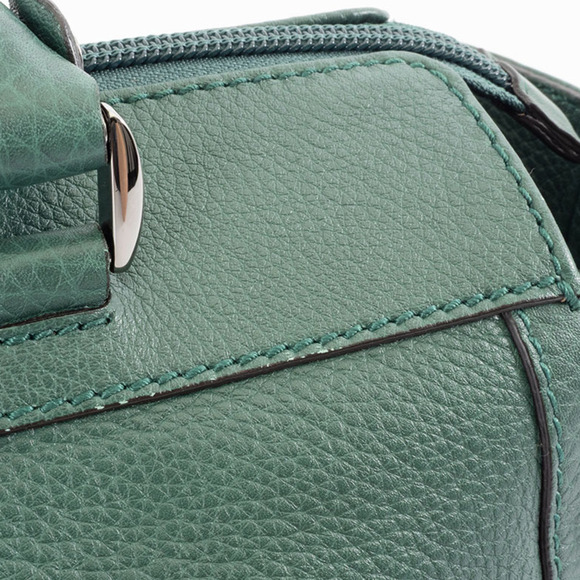 GUCCI Green Leather Shoulder Bag - Picture 7 of 10